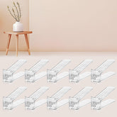 FENRUNXU face du range-chaussures transparent montrant gain d'espace