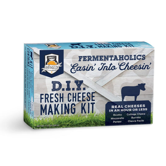 Fermentaholics kit face emballage montrant tous les composants pratique