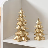 FESTGLOX sapin doré devant apportant élégance de table