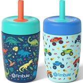 Fimibuke vue avant du gobelet montrant le design vibrant et l'étanchéité