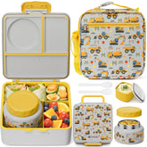 Fimibuke vue de face de la boîte bento montrant la capacité et le design durable