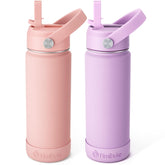 Fimibuke pack avant montrant deux bouteilles colorées pour enfant et attrait visuel