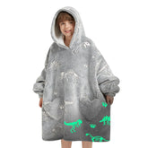 Fiosnow sweat‑plaid face avant montrant coupe oversize et capuche, confort immédiat