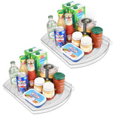 FIRJOY packaging du plateau tournant rectangulaire montrant contenu et dimensions utiles