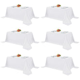 Fitable nappe blanche face vue frontale, finition sophistiquée et élégance