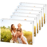 Fixwal cadre acrylique face avant montrant transparence et finition