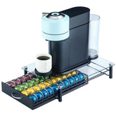 FlagShip vue avant du porte-capsules montrant rangement organisé