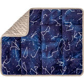 Florensi vue avant du coussin pondéré bleu Constellations, confort portable