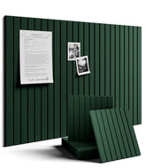 Fluxynara vue frontale du panneau modulable pine green, organise visuellement