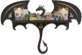 FNYDOX étagère dragon vue frontale, met en valeur vos objets décoratifs