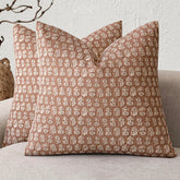 Foindtower housse devant packaging montrant motif floral et nouvelle déco