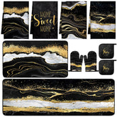 Fourluoo vue de face du coffret décor marbre, visibilité de l’ensemble