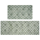 FRESHMINT tapis devant évier vert sauge montrant confort et style