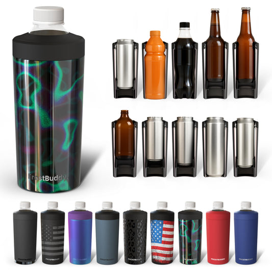 Frost Buddy packaging avant montrant le design et les bénéfices de refroidissement