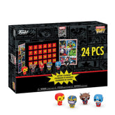 Funko calendrier Marvel face avant colorée pour une déco festive
