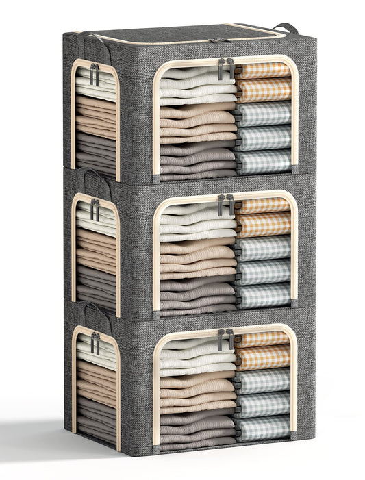 Furnhome boîte devant montrant la fenêtre transparente pour repérer le linge