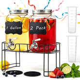 Galssmagic distributeur verre face avant élégant et capacité visible