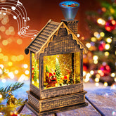 Garma lanterne vue avant montrant maison lumineuse festive