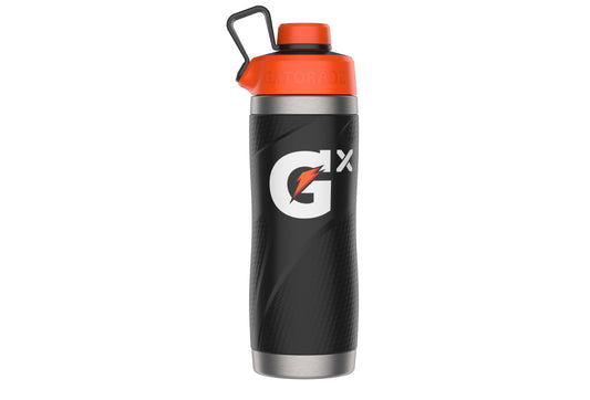 Gatorade bouteille face 32oz noire, maintien du froid prolongé