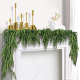 Geegoods guirlande Norfolk vue frontale offrant une décoration festive élégante