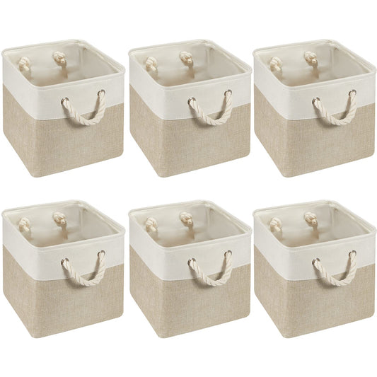 Geiserailie paniers cube face affichant rangement soigné