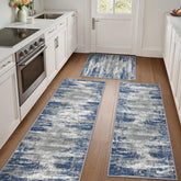 GENIMO tapis devant évier bleu ivoire pour confort et protection