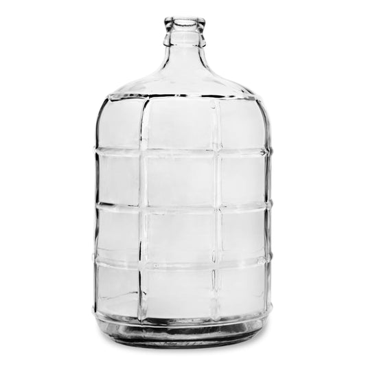 Geo Sports Bottles vue avant du carboy montrant la forme et capacité pour fermentation