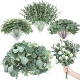 Giegxin paquet complet de 270 tiges eucalyptus, grand stock décoratif