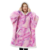 Giggling Getup face avant violet montrant coupe oversize et confort