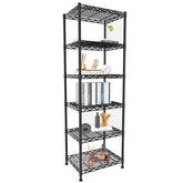 GIOTORENT étagère vue de face montrant rangement vertical pratique