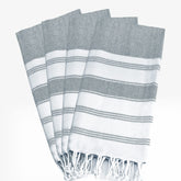 GLAMBURG serviette pliée face avant, compacte pour voyage