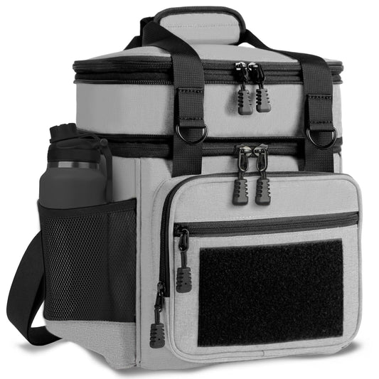 GLENKEY vue face avant du sac repas tactique, robuste et organisé