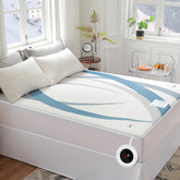 GOTCOZY surmatelas full face bleu offrant chaleur uniforme et confort