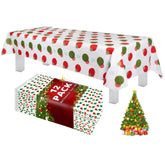 Grandipity nappe avant-plan montrant protection de table et style festif