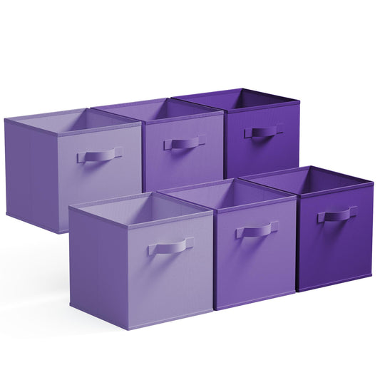 GRANNY SAYS vue avant du cube violet montrant esthétique et gain de place