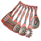 Gudamaye ensemble frontal montrant couleur rose-orangée et design élégant