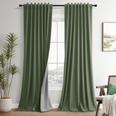 Guken face avant montrant couleur olive et tombé élégant pour décoration