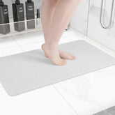 Hargiis tapis face avant blanc sécurité antidérapante