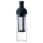 HARIO bouteille face avant noire montrant design élégant et gain de place