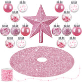 Harrycle ensemble face du lot 33 pièces pour décoration de sapin, cohérence visuelle