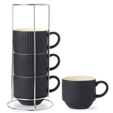 HASENSE ensemble de tasses vues de face pour un look élégant