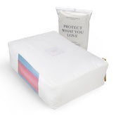 Hayden Hill housse face avant montrant zip et design protecteur