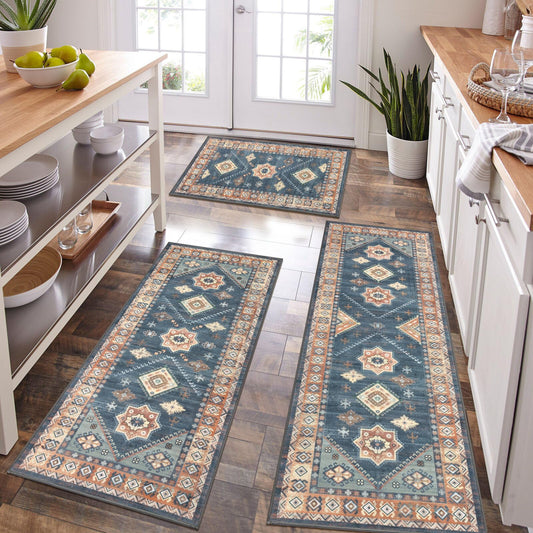 HEBE RUGS vue avant du tapis de cuisine apportant confort et style