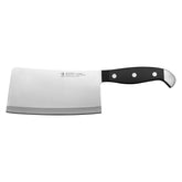 HENCKELS hachoir face avant montrant la lame et la poignée pour une coupe contrôlée