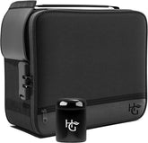Herb Guard face avant montrant sac noir et cadenas pour sécurité discrète
