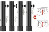 Herbert-fty face avant montrant rehausseurs et coffret pour installation rapide