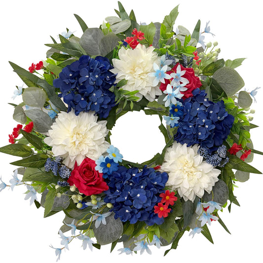 HipTree couronne face avant rouge blanc bleu apport festif immédiat