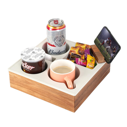 Hitseon plateau face avant montrant compartiments et finition, organisation pratique