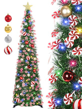 HMASYO sapin pop-up face prêt en quelques minutes, solution gain de place