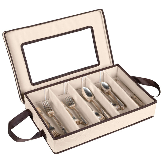 HOLDN’ STORAGE coffret face avant beige, rangement soigné et esthétique
